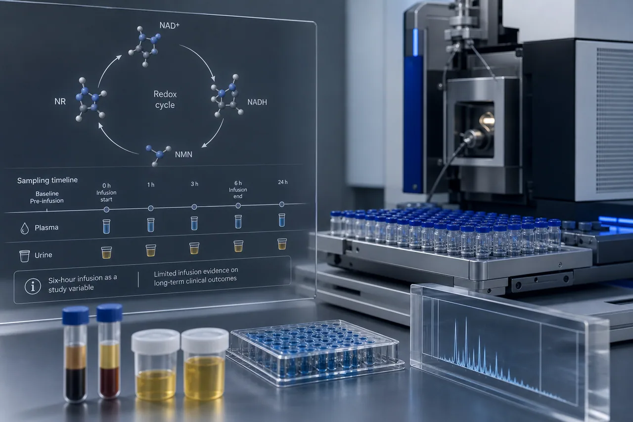 NAD+: established biochemistry, limited infusion evidence research guide